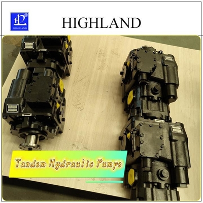 Литой железный комбайнер тандемные гидравлические насосы