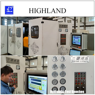 Полностью автоматические гидравлические испытательные скамейки от HIGHLAND легкая в эксплуатации гидравлическая испытательная машина