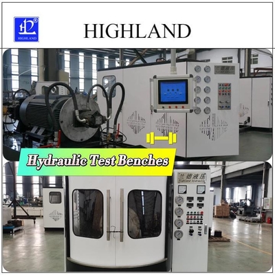 HIGHLAND Простая операция YST380 Гидравлическая испытательная скамейка для гидравлического бурового агрегата