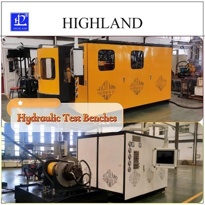 HIGHLAND 380L/min Гидравлические испытательные скамейки Фабрика для вращающейся буровой установки с полными данными обнаружения