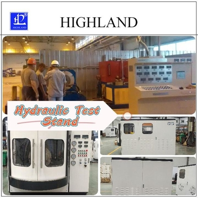 HIGHLAND 35 Mpa Гидравлические испытательные стенды для вращающейся буровой установки Гидравлическая испытательная машина