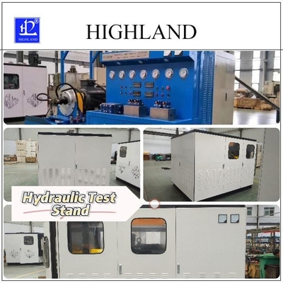 HIGHLAND 35 Mpa Гидравлические испытательные стенды для вращающейся буровой установки Гидравлическая испытательная машина