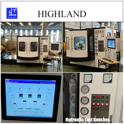 HIGHLAND Ротационная буровая установка Гидравлические испытательные скамейки 160 кВт Испытательные гидравлические насосы и моторы