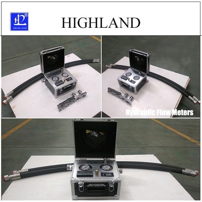 HIGHLAND Цементный смеситель Гидравлический потокомер Данные отображения 400L/мин Испытание скорости потока