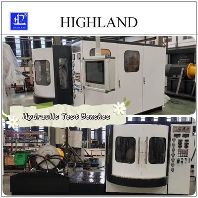 Доказанная производительность с гидравлической испытательной скамейкой HIGHLAND - давление 42 МПа