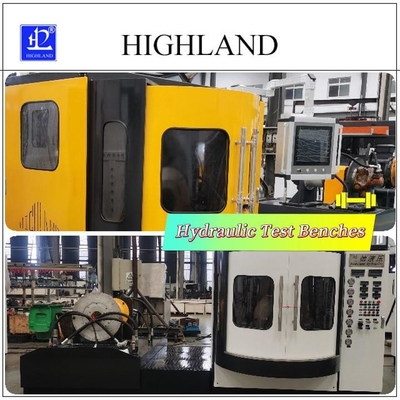 Доказанная производительность с гидравлической испытательной скамейкой HIGHLAND - давление 42 МПа