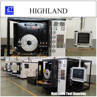 HIGHLAND Угольная шахта Гидравлические испытательные скамейки Поток 450 л/мин Испытание гидравлических насосов и двигателей