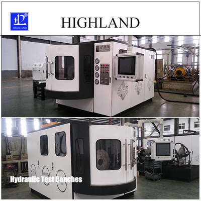 HIGHLAND Угольная шахта Гидравлические испытательные скамейки Поток 450 л/мин Испытание гидравлических насосов и двигателей