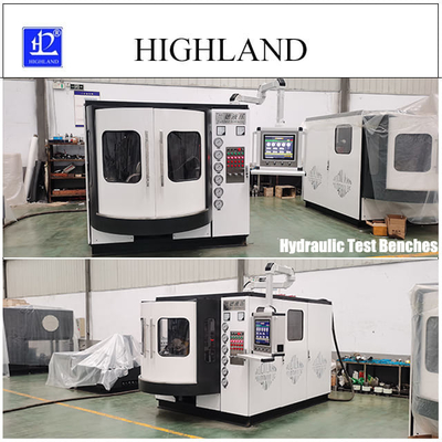 Полностью автоматические гидравлические испытательные скамейки от HIGHLAND легкая в эксплуатации гидравлическая испытательная машина