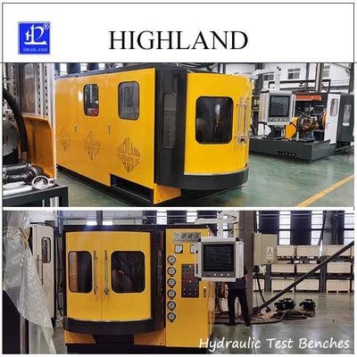 HIGHLAND Полностью автоматическая гидравлическая испытательная скамейка - скорость потока 500 л/мин