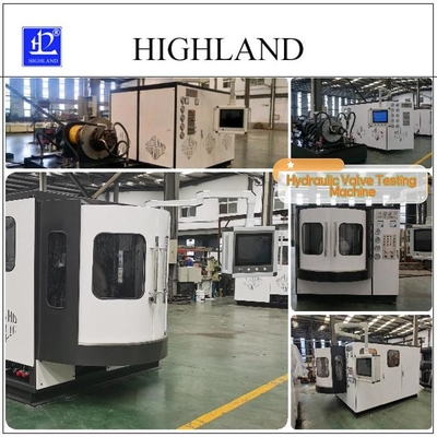 Испытание гидравлического клапана Система HIGHLAND Гидравлический клапан Испытательная машина